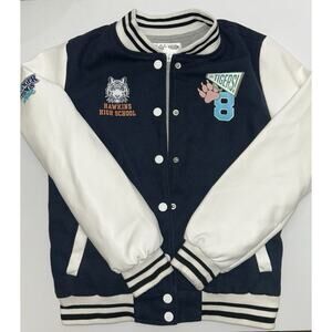 Stranger Things Jacket Hawkins High School Justice Varsity Youth Girls Medium 10
